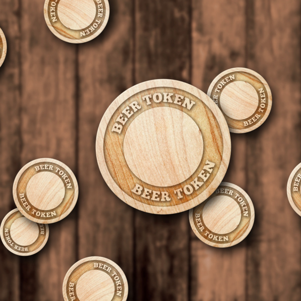 Wooden Beer Token Thumbnail